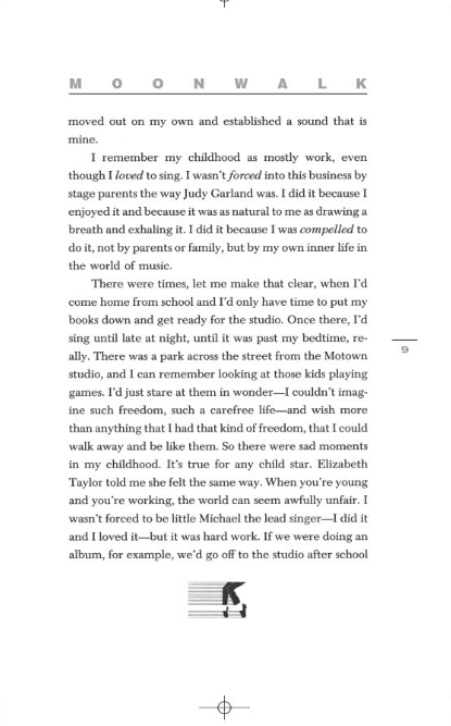 Michael Jackson Moonwalk - Paperback